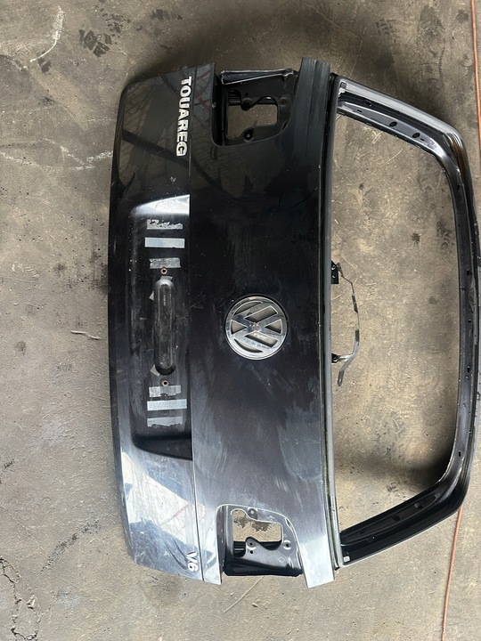 фото №1, Кришка багажника скло голий vw touareg 7l lc9z
