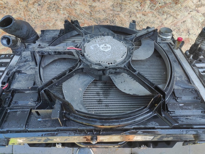 фото №5, Bmw 5 e60 e61 520d механическая коробка передач 03-10 pas переднее балка радиатор вентилятор