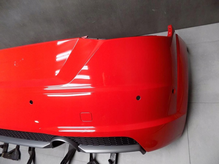 фото №8, Audi tt 8s бампер зад s-line ковзани pdc kpl ly3u