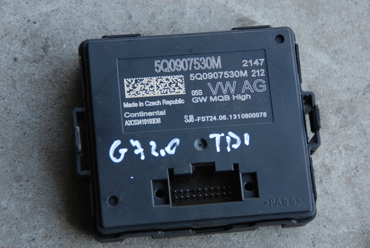фото №1, Audi golf модуль блок керування шлюз 5q0907530m