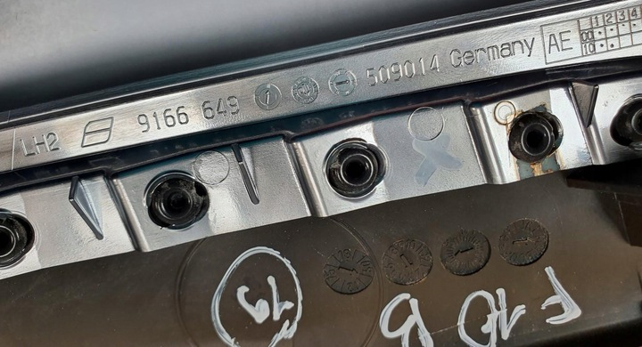 фото №8, Планка панели консоли dekor дерево bmw 5 f10 f11 9166649