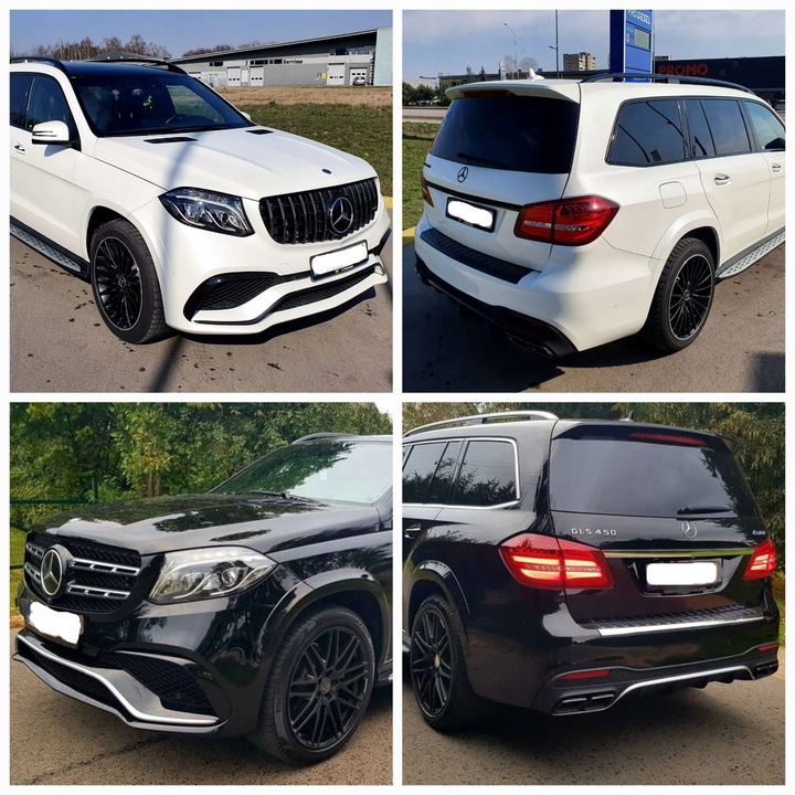 фото №15, Mercedes x166 gl/gls bodykit gls63 amg бамперы