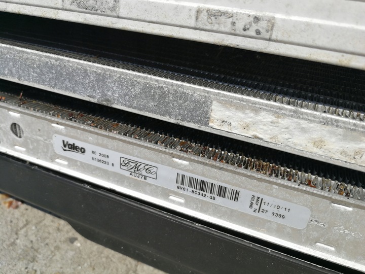 фото №8, Радіаторів радіатор комплект води кондиціонера ford c-max mk2 ii 2,0 tdci