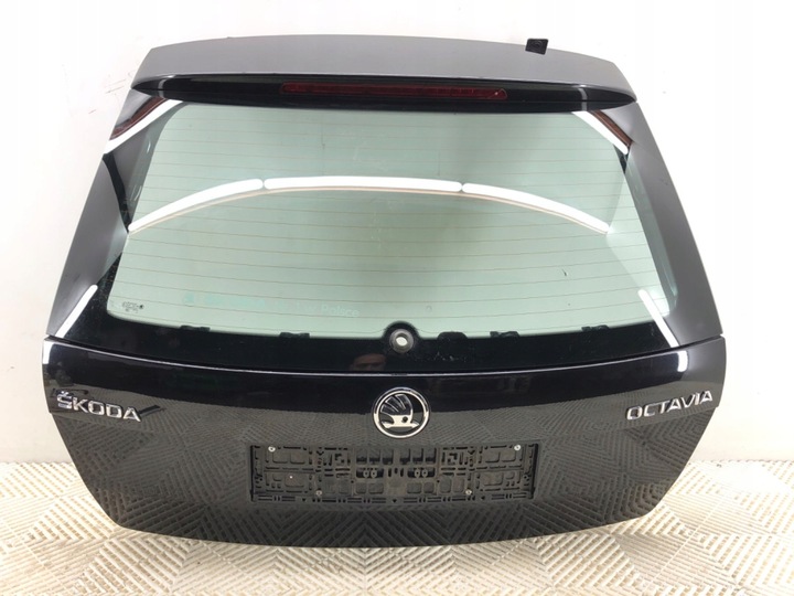 фото №1, Крышка зад skoda octavia iii универсал чёрный задняя, багажника