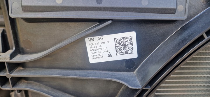 фото №12, Pas переднее балка радиатор vw tiguan рестайлинг 2021- 1.5 tsi комплектный jak новый