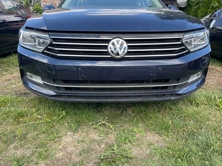 фото №7, Vw passat b8 3g0 15- бампер переднє комплектний lh5x
