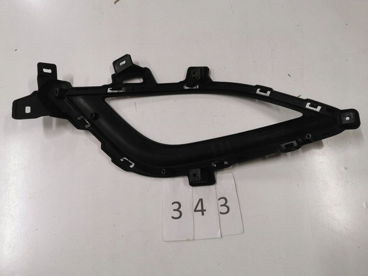 фото №8, Решітка бампера передньої hyundai i-30 рестайлінг ліва 343.