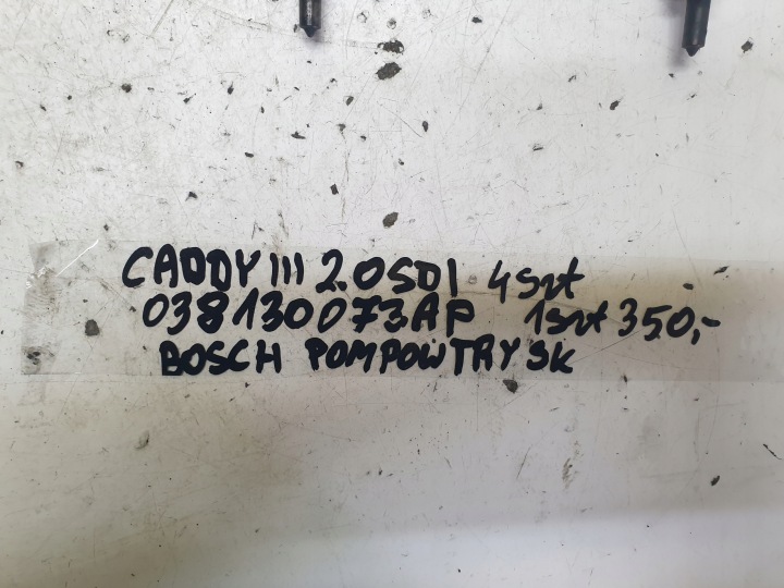фото №5, Насос-форсунка pompowtryskiwacz vw caddy iii 2.0 sdi 038130073ap