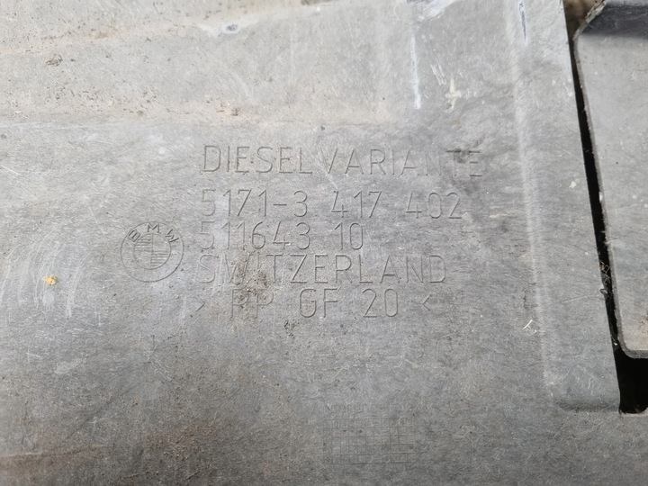 фото №6, Захист шасі лівий зад 3417402 bmw x3 e83 lci