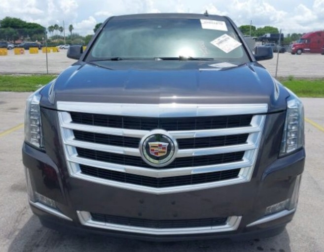 фото №14, P2 cadillac escalade iv 2014 - сидіння лівий зад ii ряд чорний l0263818