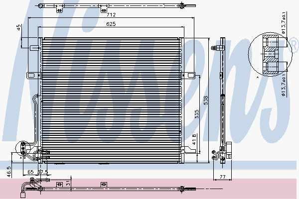 фото №1, Радиаторов кондиционера з осушитель db