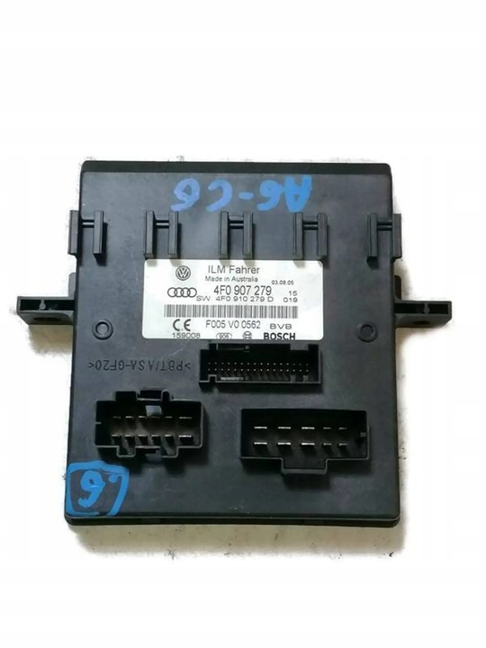 фото №1, Audi a6 c6 - модуль блок управления света 4f0907279 4f0910279d