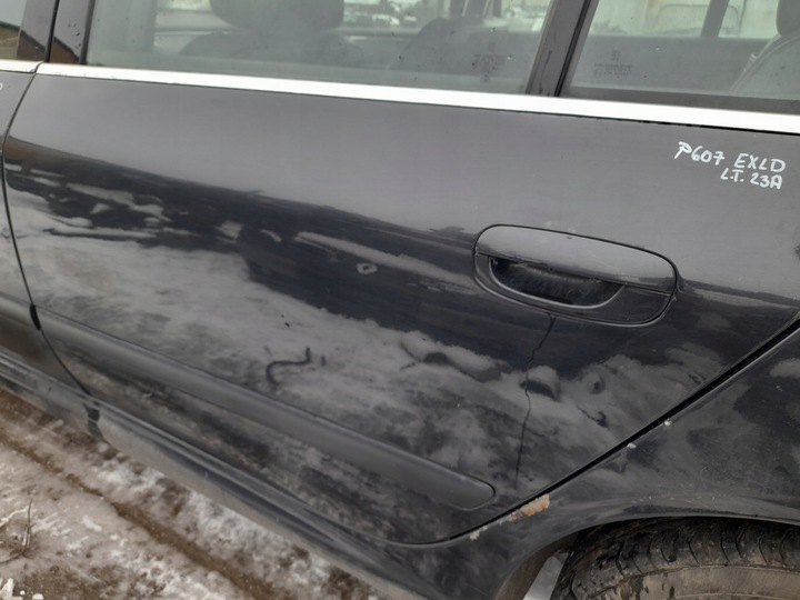 фото №13, Peugeot 607 рестайлинг дверь левый зад левая задние exld