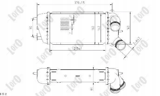 фото №2, Інтеркулер citroen c2 1,4hdi 02- 009-018-0008