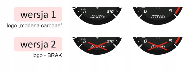 фото №9, Maserati quattroporte диски спидометра m. carbone