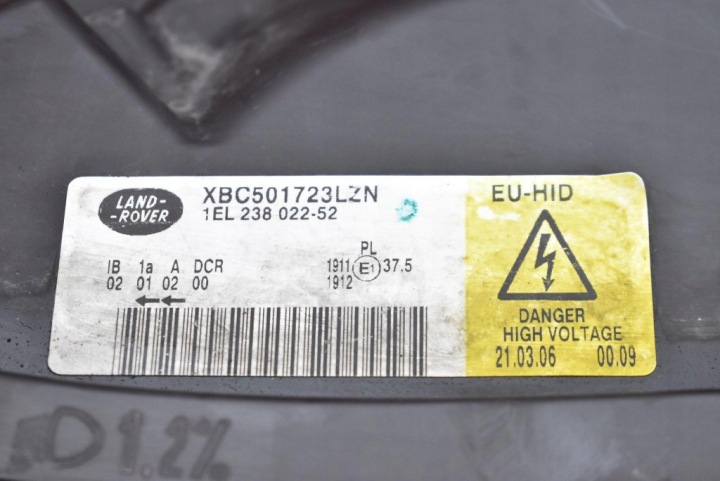 фото №6, Фара праве фара передня ксенон eu xbc501723lzn range rover sport i l320