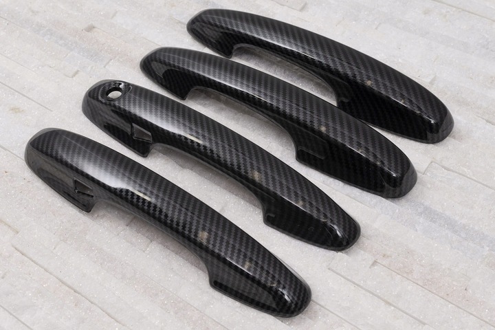 фото №11, Ford focus mk4 iv 2018+ накладки карбон na ручка з датчиком