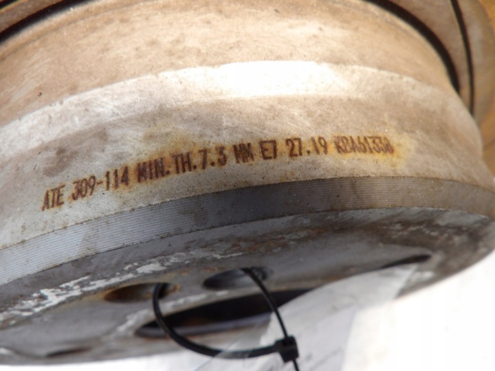 фото №10, Диск гальмівна задня mercedes 124 kba61338