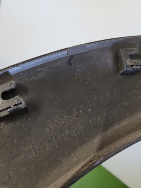 фото №12, Mazda cx3 cx-3 планка крила лівий перед накладка na крило d10e-51w31