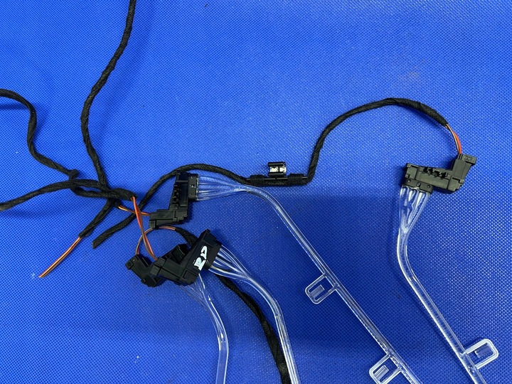 фото №3, Audi a7 c7 планки led обшивка дверей дверь ambiente комплект 40