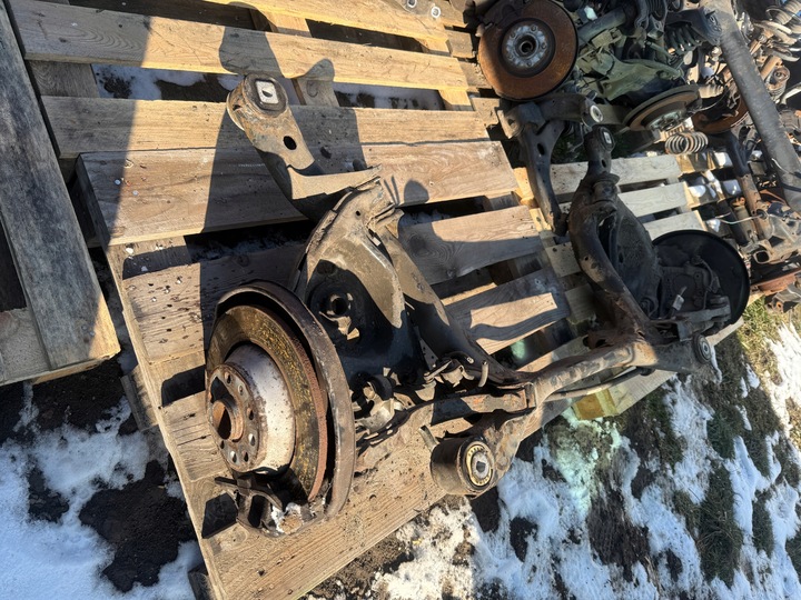 фото №5, Балка заднее тележка подрамник. рычаги audi a6 c6 комплект