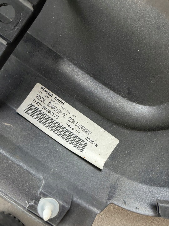 фото №10, Bmw x3 e83 порог молдинг пороговая накладка м-пакет 3414422