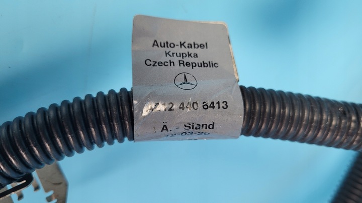 фото №15, Mercedes w218 cls 350 3.0 cdi жгут провод генератора a2124406413