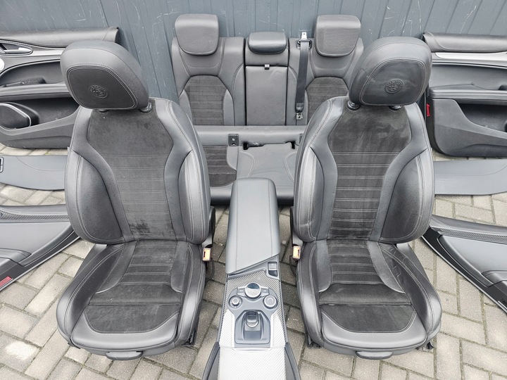 фото №6, Alfa romeo stelvio qv сиденья сиденье диван средство кожа