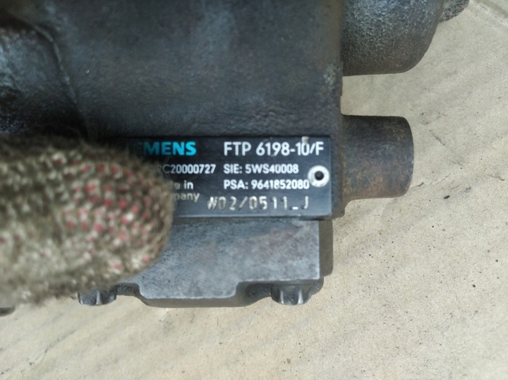 фото №6, Насос впрыскивающий ford fiesta mk 5 1,4 hdi ftp 6198-10/f