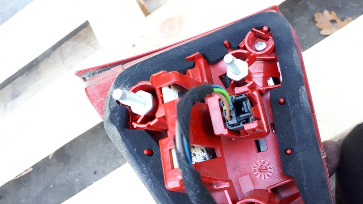 фото №8, A5 8t рестайлінг лампа ліва лівий зад w кришка багажника led