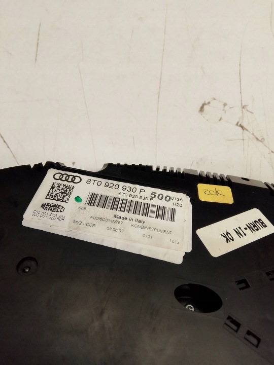 фото №12, Audi a5 i купе панель приборов спидометр 8t0920930p