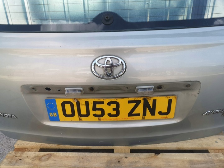 фото №5, Кришка скло зад toyota avensis t25 універсал 03-06