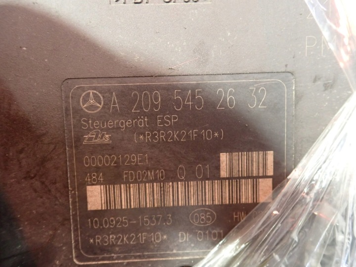 фото №8, Блок управления abs mercedes-benz w203 c180