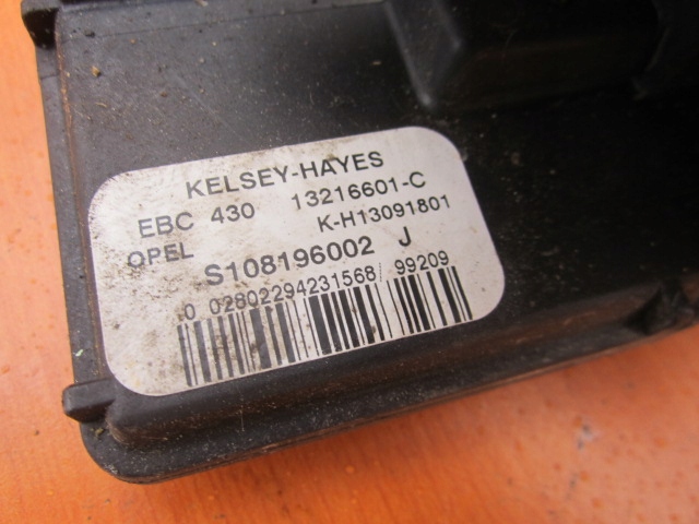 фото №7, Opel vectra b abs блок керування opel 13091801 13216601-c