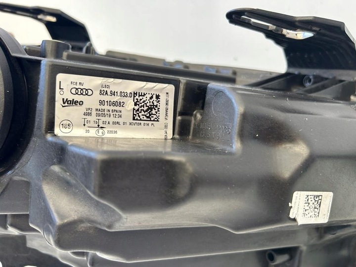 фото №8, Audi a1 82a лампа ліва повний led 82a941033 d