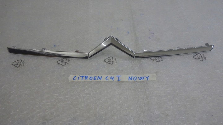 фото №1, Citroen c4 i планка хром бампера перед новий