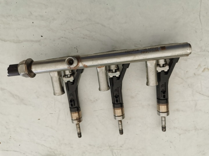 фото №1, Планка вприскувальний peugeot citroen 1.2 thp hn01 9802438180 9810335380