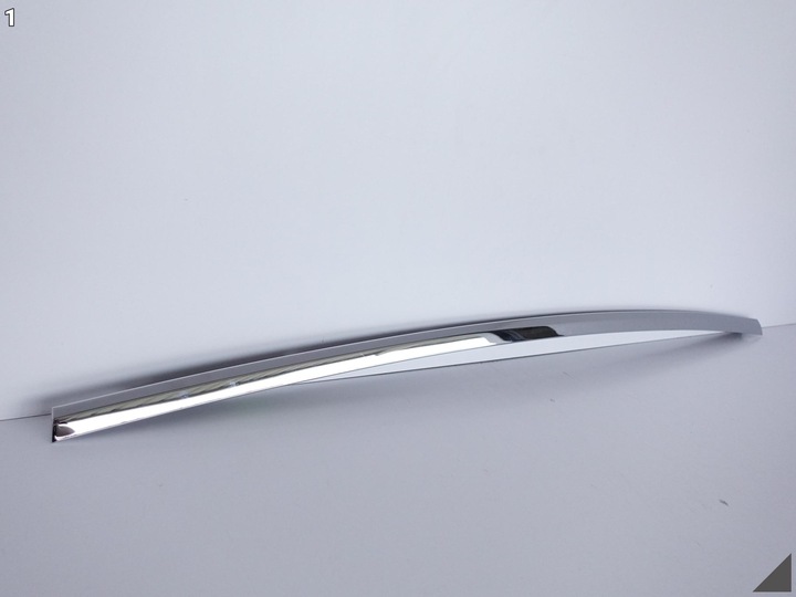 фото №2, Tesla модель x 15- дверь планка хром левый зад