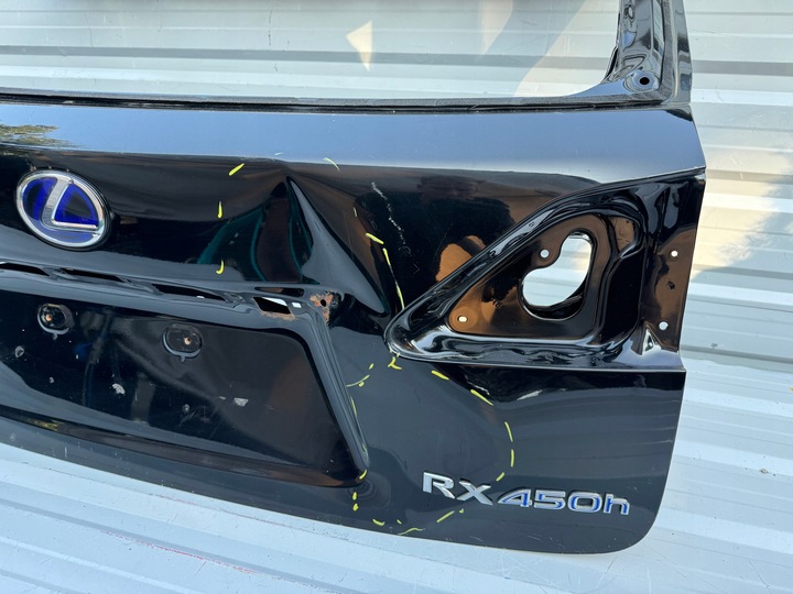 фото №6, Lexus rx iii 3 450h 08-15r крышка багажника зад задняя