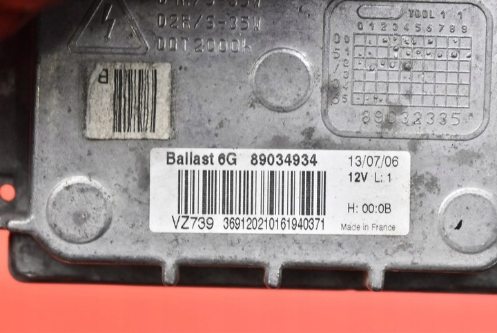 фото №7, Преобразователь ксенон ксенон левая 89034934 seat altea fr 07r