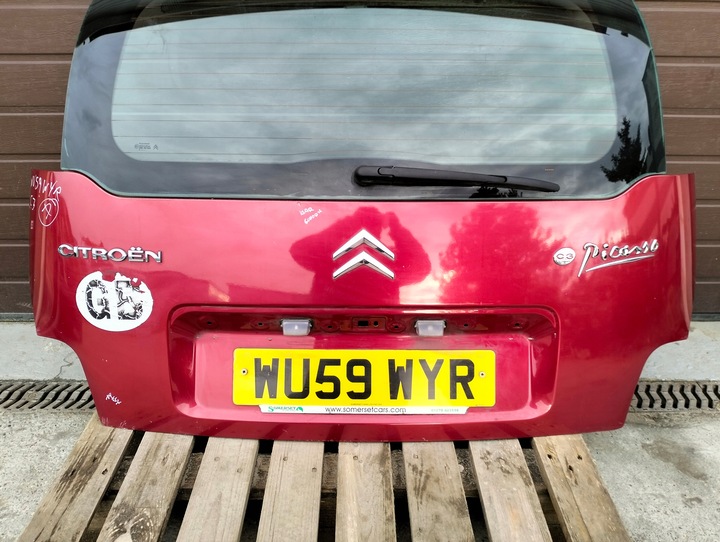 фото №10, Крышка стекло зад citroen c3 picasso цвет kjcc 2008-2012