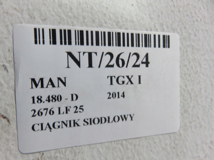 фото №10, Крыло правое зад man tgx i