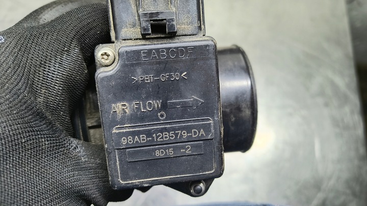 фото №3, Ford 1.6 16v витратомір повітря 98ab-12b579-da