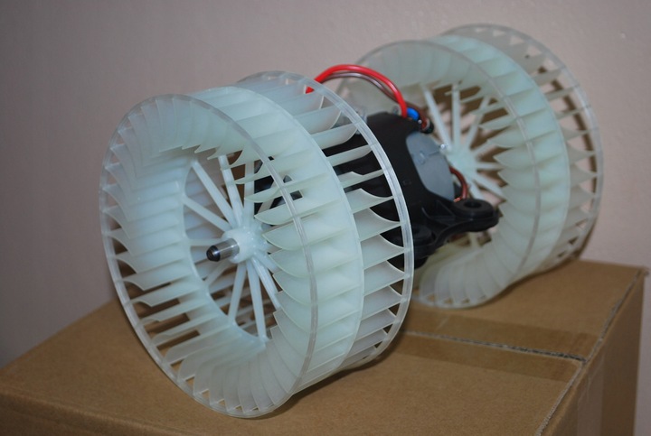 фото №4, Вентилятор воздуховод mercedes vito w639 2003- кондиционер