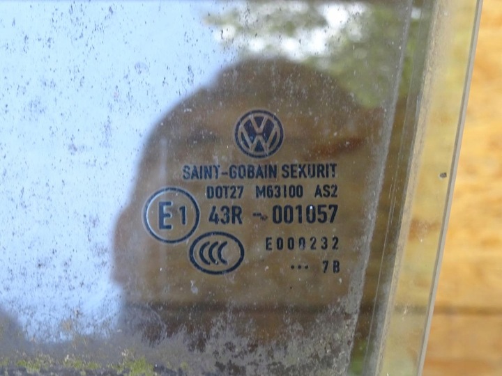 фото №6, Golf v r32 5d стекло дверь зад задняя левая синяя 06r 07r 08r