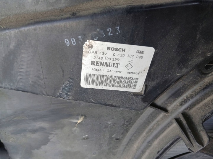 фото №10, Renault laguna iii радиатор вентилятор 1.5 dci 2007-