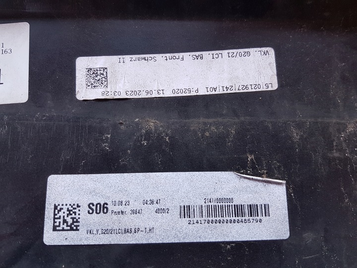 фото №10, Бампер переднее перед bmw g20 g21 lci