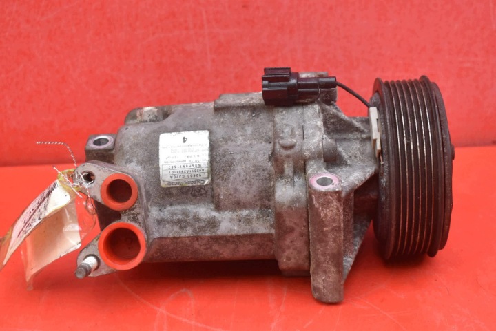 фото №4, Компрессор насос кондиционера 92600-cj70a nissan note 1 i e11 1.6 16v 110 km