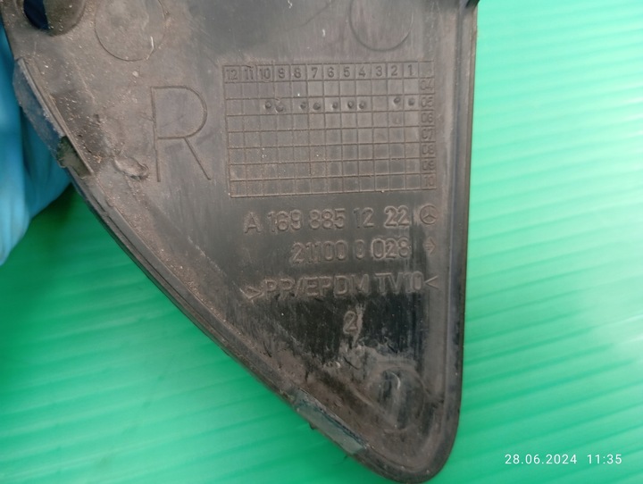 фото №12, Решітка бампера перед lh+rh пара mercedes a1698851222 a1698851122