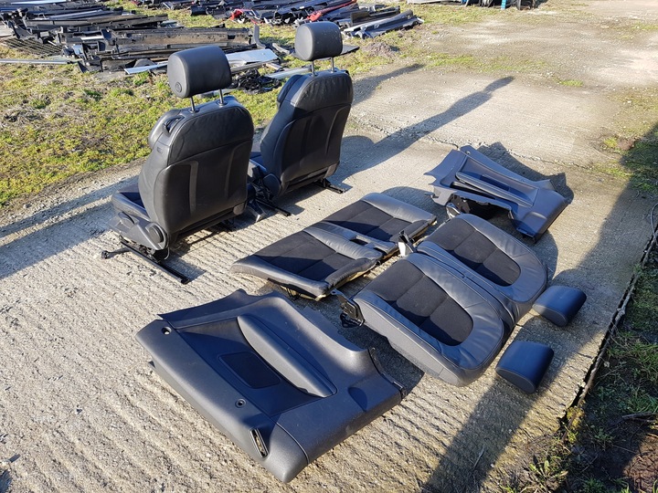 фото №13, Audi a3 8p cabrio s-line сидіння напівшкіра диван